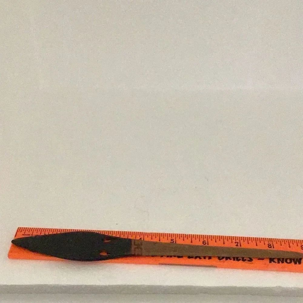 Vintage card, fish letter opener from Fiji
